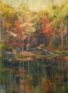 Colors of Fall with Yellow Sky